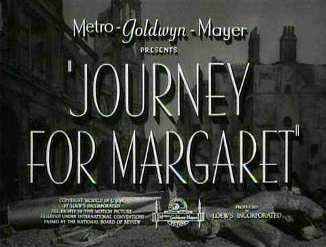 Journey for Margaret!  A Glimpse into Post-War Britain Through the Eyes of Innocence